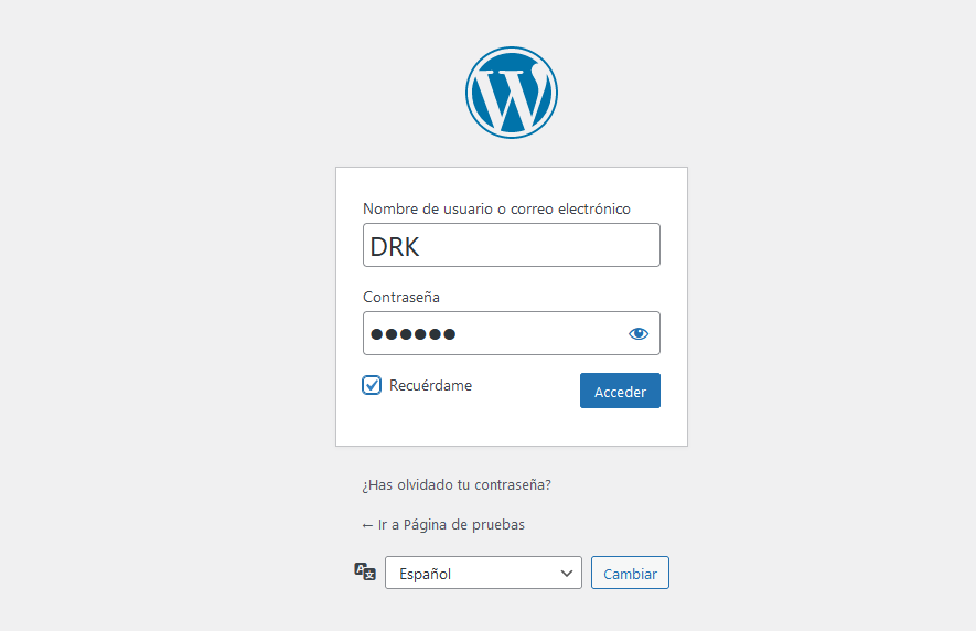 Primeros pasos con WordPress